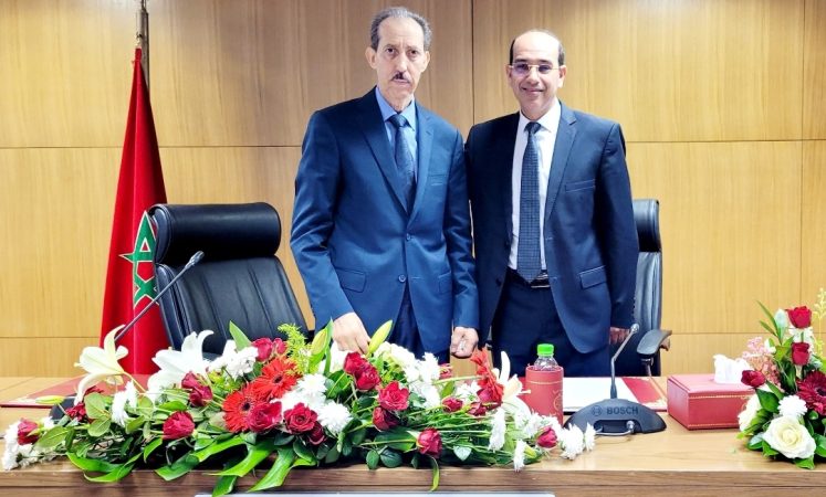 الحسن الداكي يسلم رئاسة النيابة العامة لهشام بلاوي