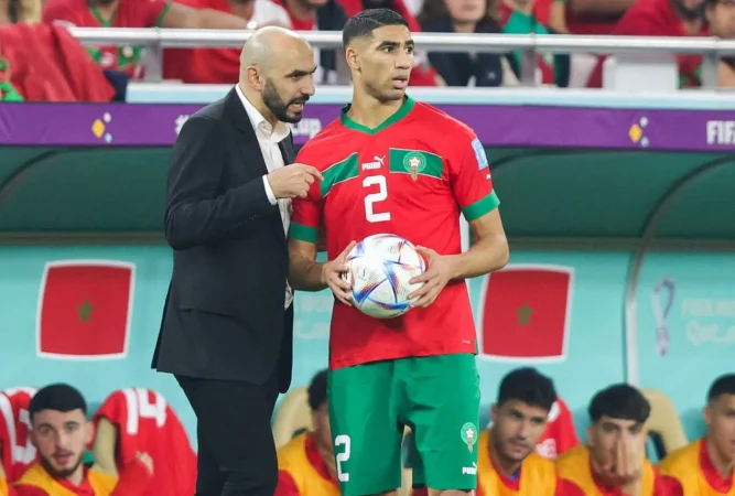 الركراكي: حكيمي لاعب أساسي بلا نقاش في المنتخب المغربي وسيكون القائد في « الكان » المقبل