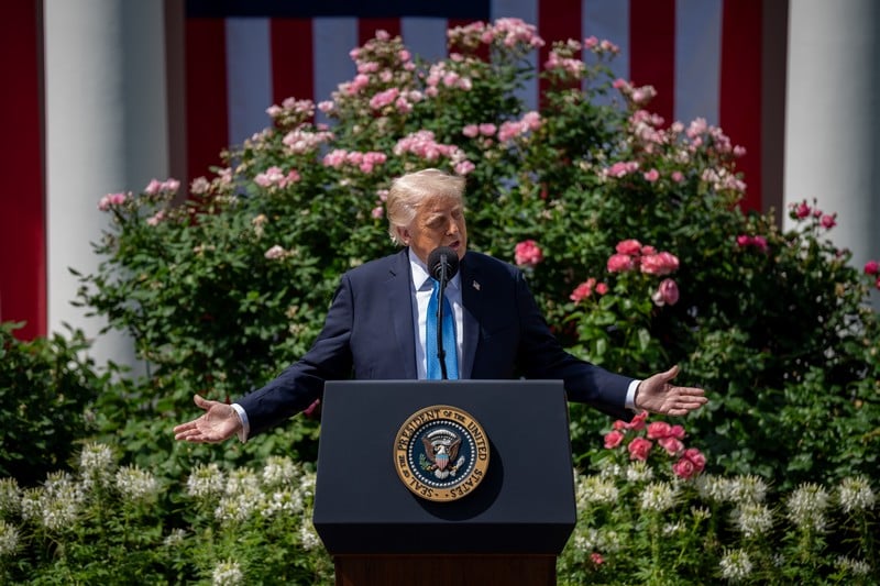 ترامب يعلن بناء “القبة الذهبية”