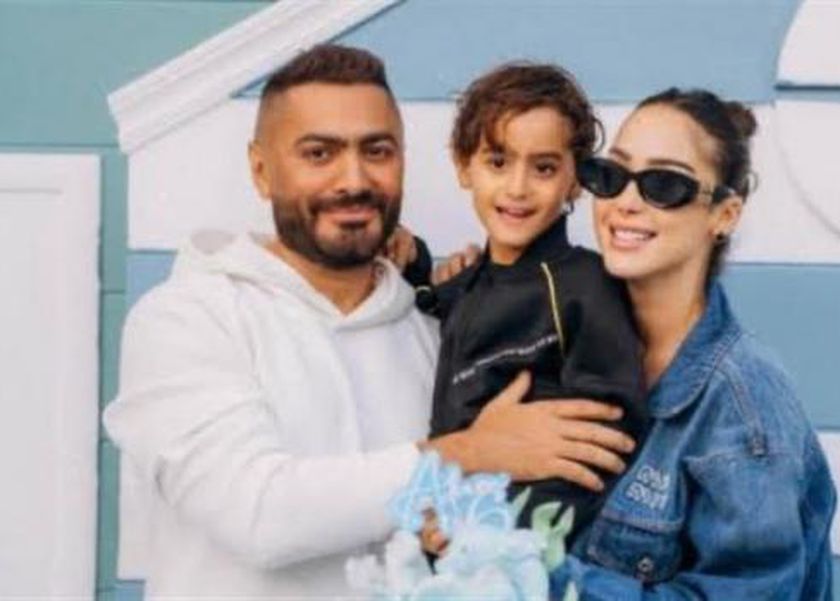 ماذا حدث في ليلة العيد؟ تطورات الحالة الصحية لآدم ابن تامر حسني وبسمة بوسيل