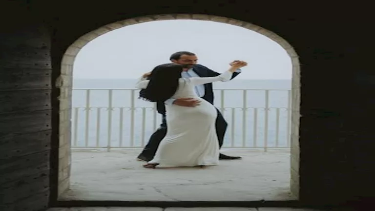 سلمى أبو ضيف تعلق على رقصها مع زوجها.. ماذا قالت؟