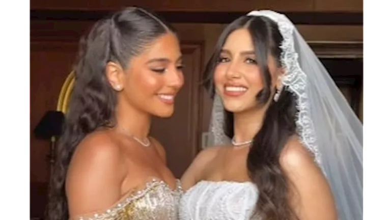 فيديو وصور- مايان السيد ترقص وتحتفل بزفاف شقيقتها