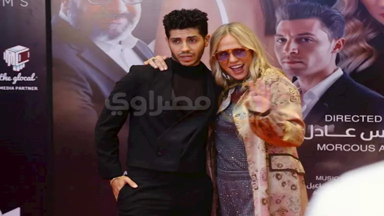 بالصور.. وصلة هزار بين شيرين رضا ومينا مسعود في عرض فيلم “في عز الضهر”