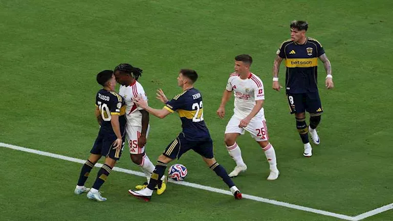 التعادل يحسم نتيجة مباراة بنفيكا وبوكا جونيورز في كأس العالم للأندية