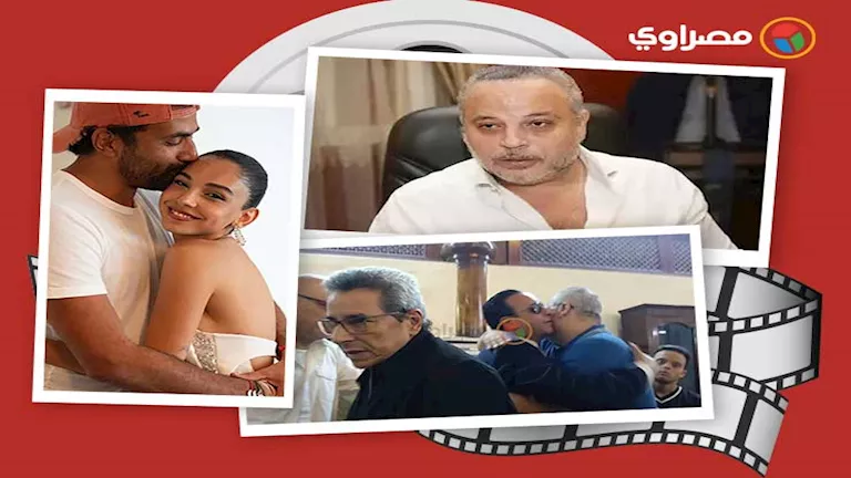 حدث في الفن|صلح آيتن عامر وطليقها ووفاة والد تامر عبد المنعم