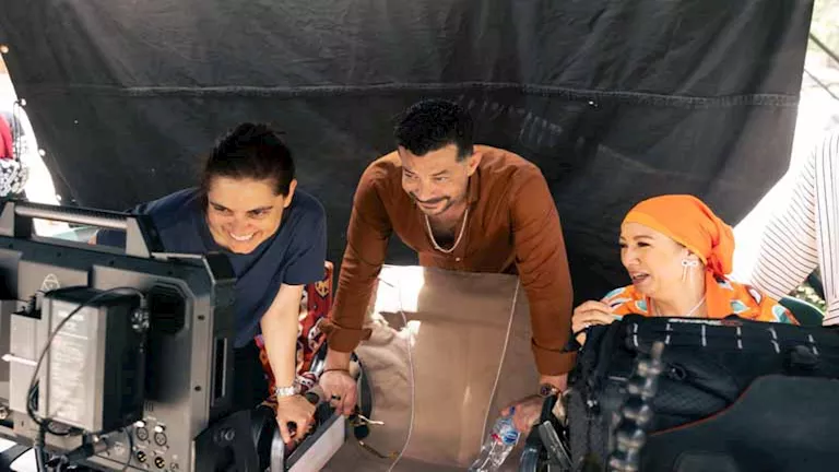 أميرة دياب تنتهي من تصوير فيلمها الأول “بروفة فرح” (صور)