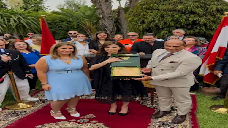 ماجدة الرومي تنشر صورا ترصد لحظة استقبالها بالمغرب قبل حفل موازين