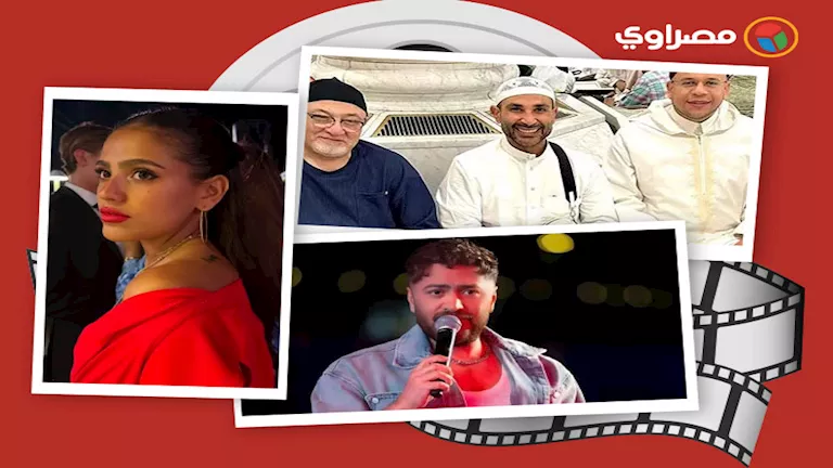 حدث في الفن..نقل نجل تامر حسني للمستشفى وصور طارق صبري مع النجمات