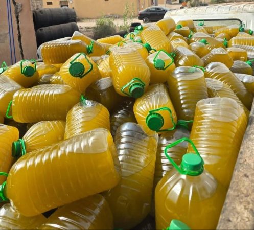 حجز 5 أطنان من زيت الزيتون المغشوش و100 برميل من الزيتون الفاسد بتارودانت (صور)