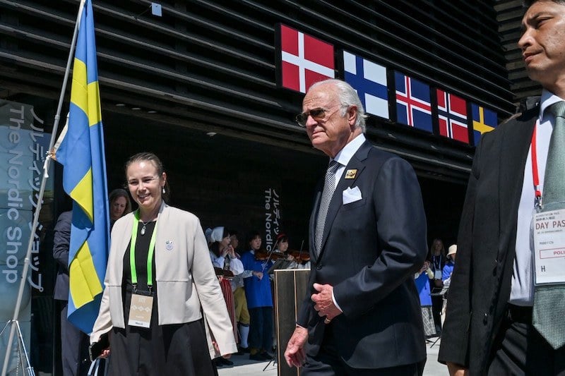 الملك يهنئ السويد بالعيد الوطني