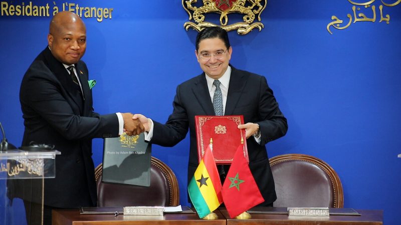 غانا تدعم الحكم الذاتي… وتعلن اتفاقًا مع الرباط لإلغاء التأشيرات وتعزيز الشراكة