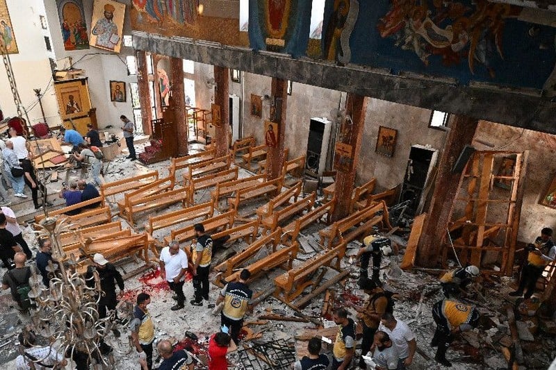 سوريا توقف مفجري كنيسة بدمشق