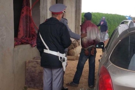 توقيف المختل العقلي الذي فقأ عين والدته في نواحي كلميم