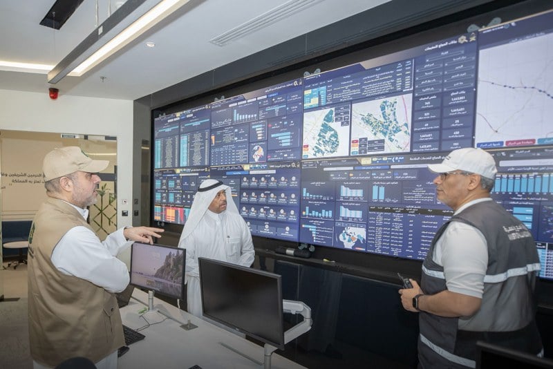 كاميرات ذكية ومسيّرات.. السعودية تسخّر الذكاء الاصطناعي لتنظيم الحج