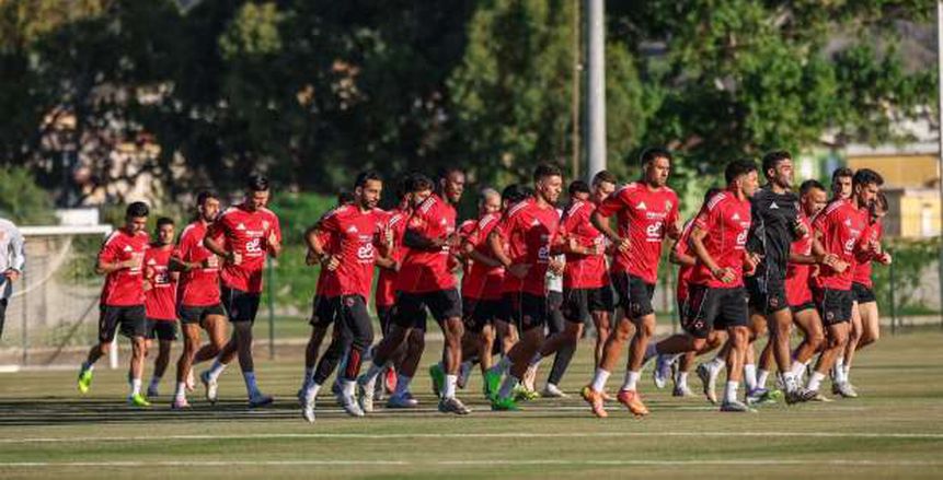 الأهلي يخوض مرانه الأول في معسكر الفريق بتونس