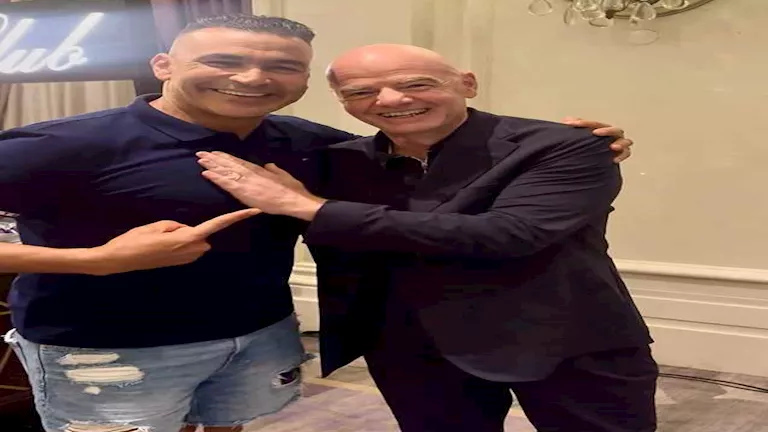 4 صور لعصام الحضري مع إنفانتينو