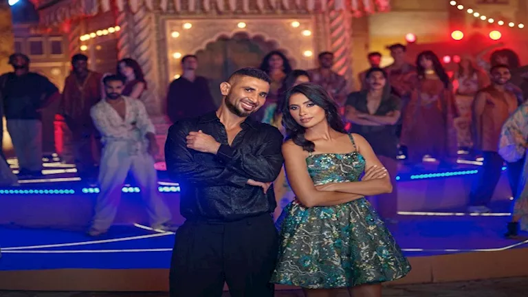 كواليس رقص روبي مع أحمد سعد في كليب “تاني” (فيديو)