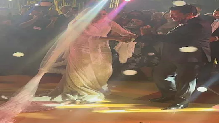 11 صورة من حفل زفاف ابنة وزير الشباب والرياضة