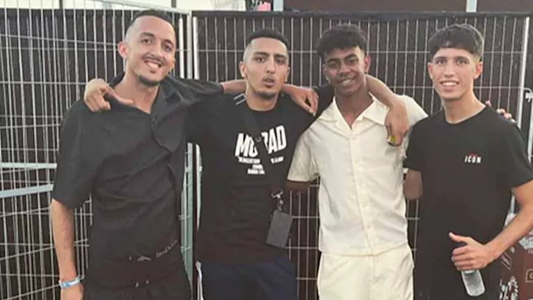 من هما الرجلان الغامضان في حياة لامين يامال؟