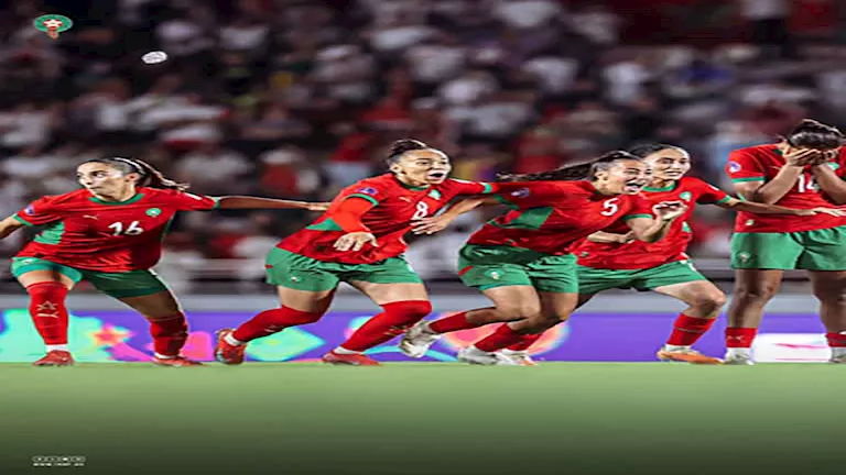 احتفلن مع أطفالهن.. 18 صورة من تأهل سيدات المغرب إلى نهائي أمم أفريقيا