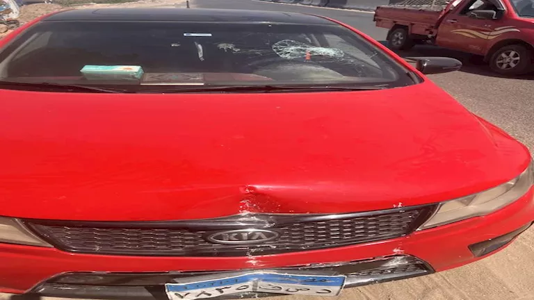 “ينزف دمًا”.. حادث سير للاعب الزمالك السابق (صورة)