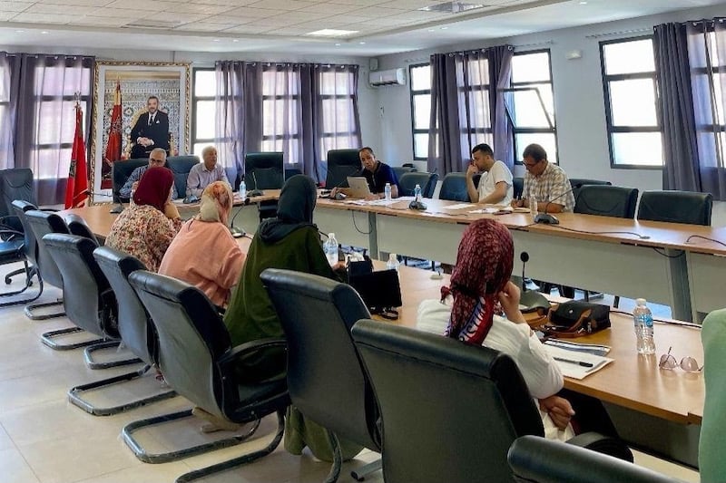 ورشة تشد الأعصاب بمدينة أزغنغان