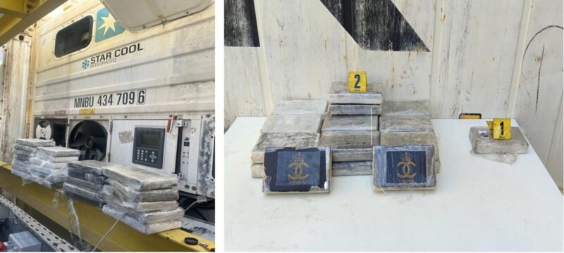 إجهاض عملية تهريب 25 كيلوغراما من الكوكاكيين بميناء طنجة المتوسط