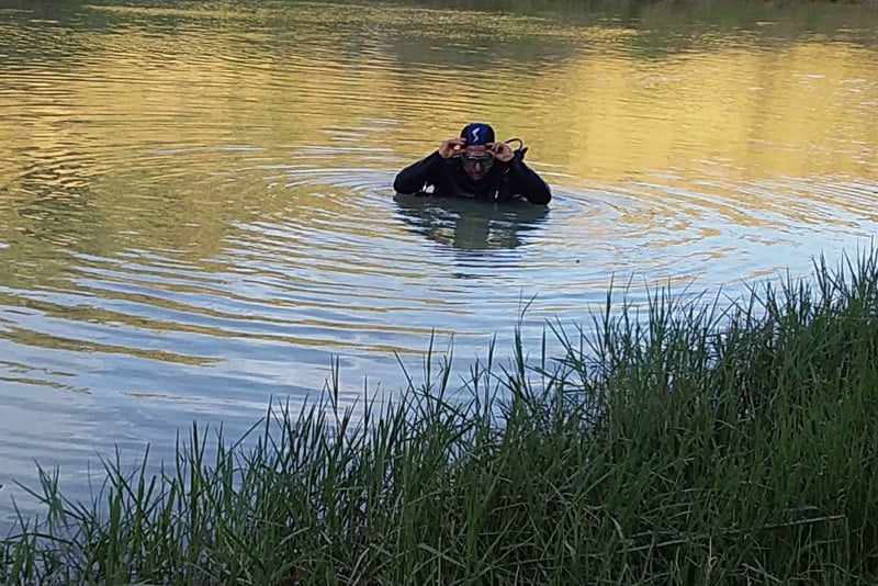 شاب يغرق في بحيرة بودروة بوزان