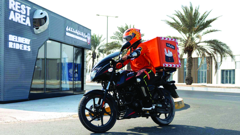 استراحتان جديدتان لسائقي دراجات توصيل الطلبات في أبوظبي