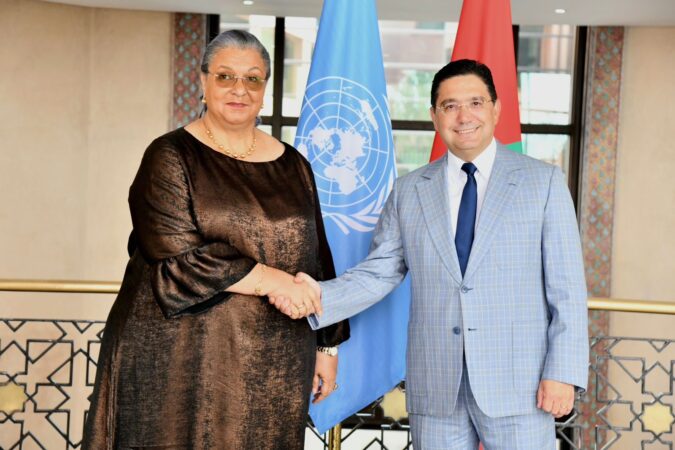 في لقاء جمعها ببوريطة..ممثلة الأمم المتحدة في ليبيا تشيد بجهود المغرب من أجل التوصل إلى حل سياسي ليبي