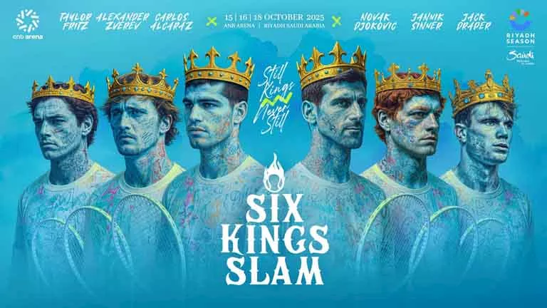 تركي آل الشيخ يروج لبطولة “Six Kings Slam” ضمن موسم الرياض