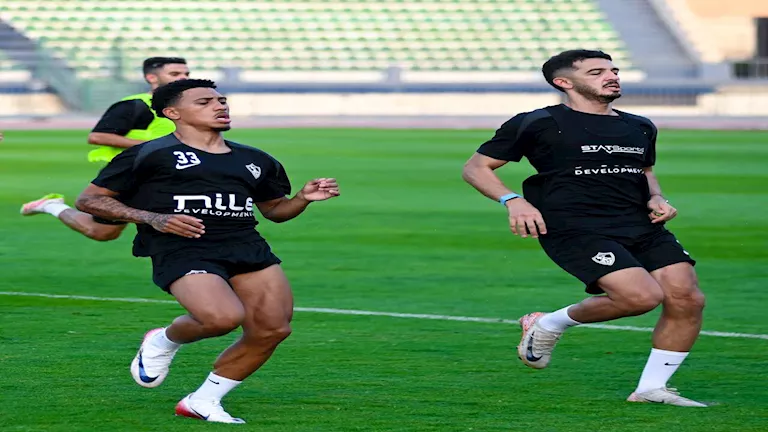 كواليس مران الزمالك اليوم استعدادًا للمقاولون العرب