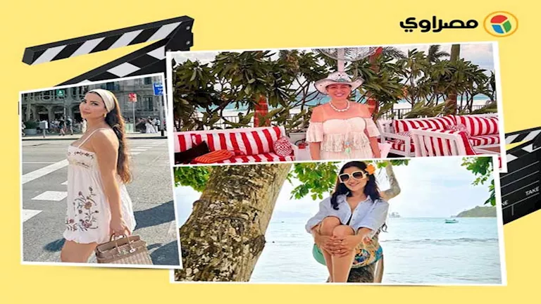 مي عمر على البحر ونسرين طافش بفستان قصير.. 10 لقطات لنجوم الفن خلال 24