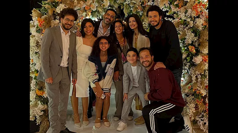 دنيا سامي تستعيد ذكريات تصوير مسلسل “كتالوج” (صور)