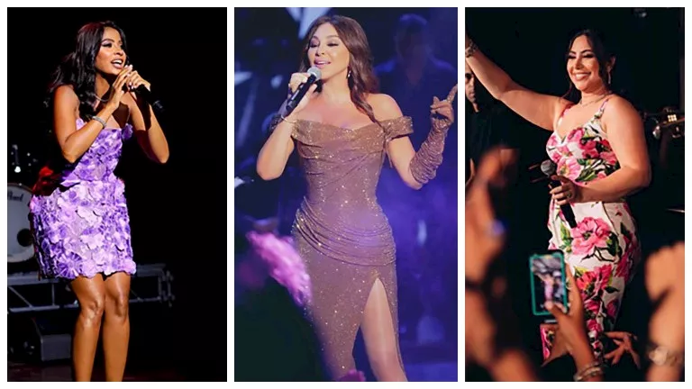 فساتين ساحرة وجريئة.. 25 صورة لنجمات الغناء في حفلات صيف 2025