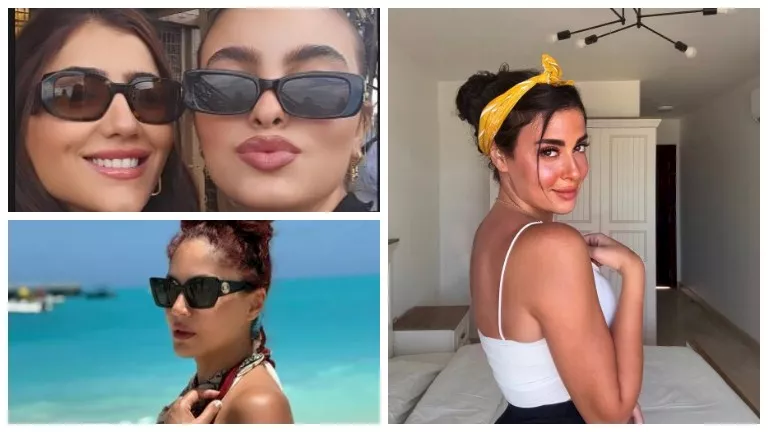 أسماء جلال بـ”جيب قصير” وندى موسى على البحر.. لقطات نجوم الفن خلال 24