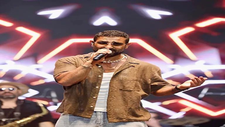 بچامة حرير بـ115 ألف جنيه.. أحمد سعد يلفت الأنظار في أحدث ظهور له