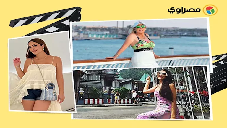 نسرين طافش بـ هوت شورت ونادية الجندي جريئة.. لقطات نجوم الفن خلال 24 س