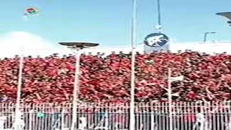 جماهير الأهلي تدعم محمد الشناوي في مباراة الأهلي وغزل المحلة