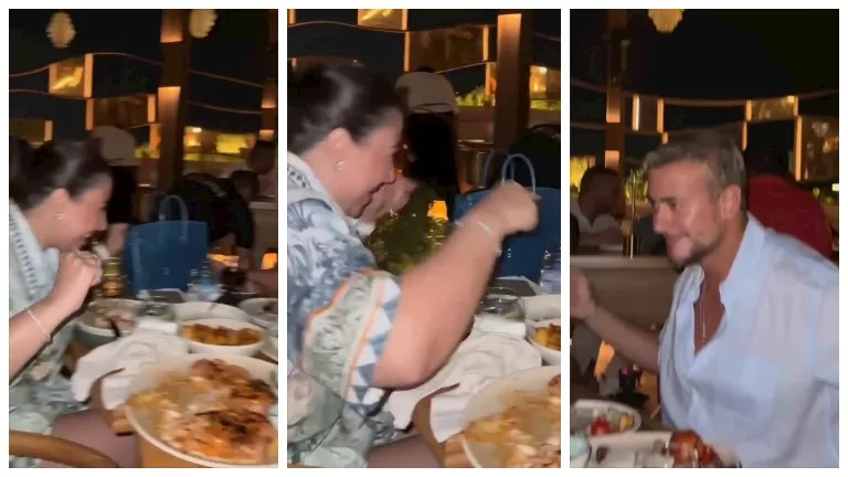 بوسي ترقص مع سعد لمجرد على أغنية “الشقاوة” (فيديو وصور)