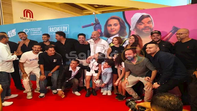 بحضور الأبطال.. 20 صورة من العرض الخاص لفيلم “ماما وبابا”