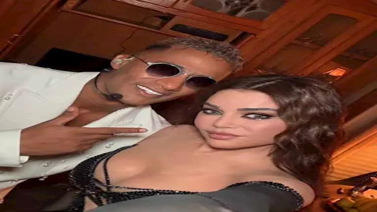 بالصور.. هيفاء وهبي ومحمد رمضان سويًا من كواليس حفل بيروت