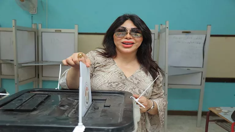 غادة إبراهيم عن المشاركة في انتخابات الشيوخ: مسؤولية تجاه الوطن