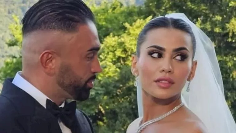 3 إطلالات ملكية.. زفاف أسطوري لليوتيوبر يمنى خوري على ضفاف بحيرة كومو