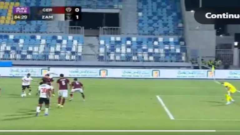 شاهد بالفيديو هدف ناصر ماهر للزمالك في مرمى سيراميكا