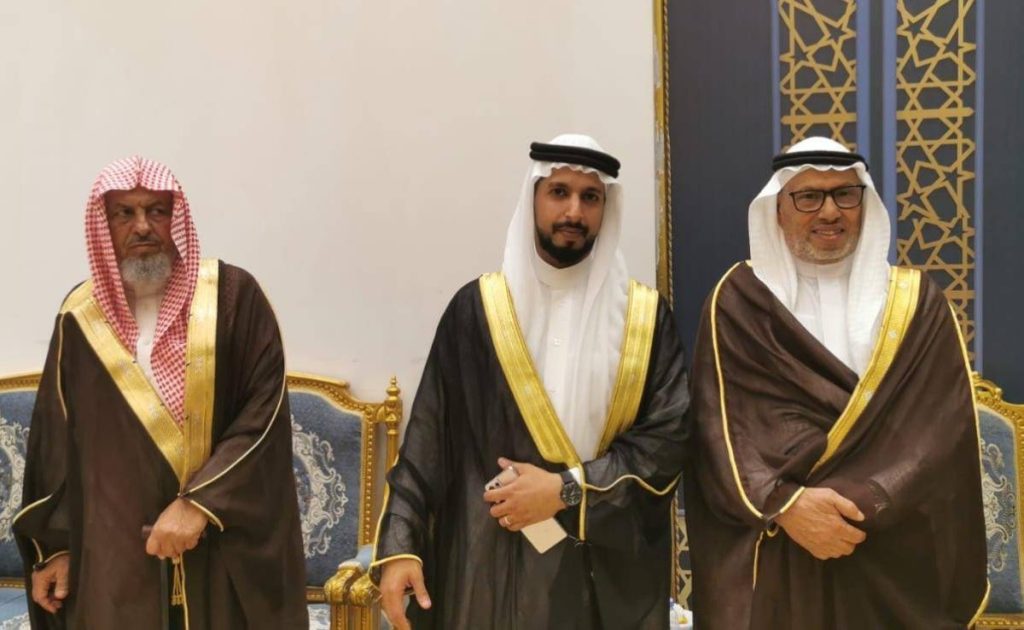 أسرتا الحربي والسلمي تحتفلان بزواج محمد