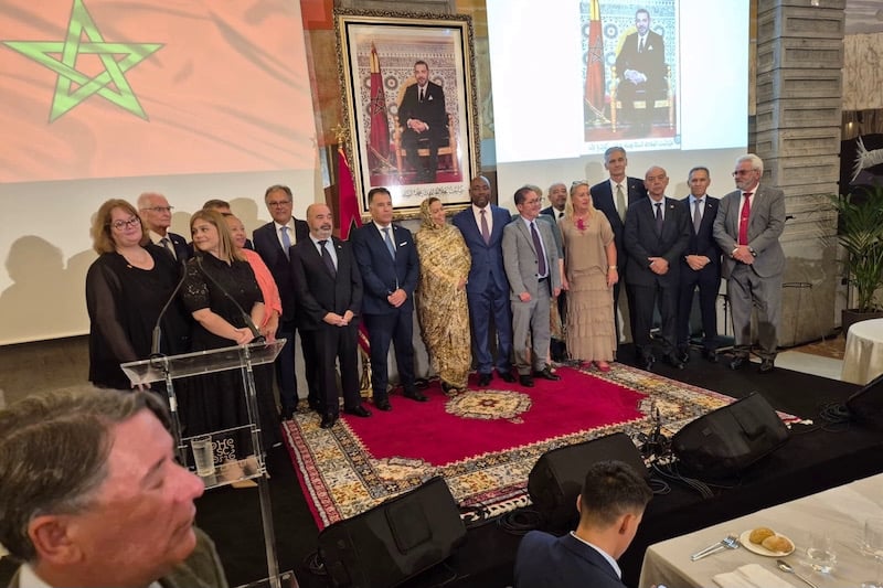 قنصلية جزر الكناري تخلد ذكرى العرش