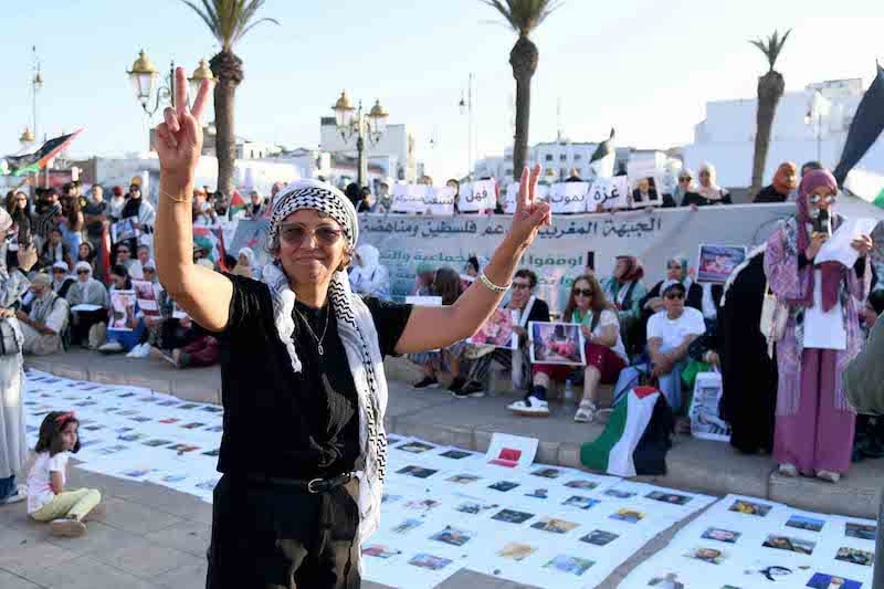 “غزة تموت جوعا فهل شبعت ضمائركم؟”.. صرخة مغربيات على استمرار التجويع