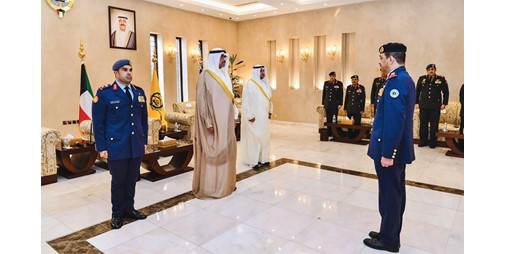 وزير الدفاع قلد خالد الشريعان رتبته الجديدة