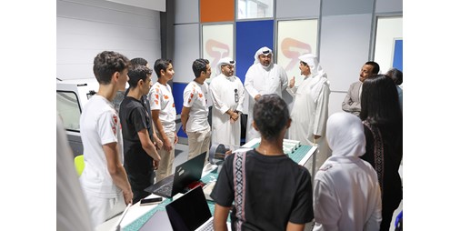 رئيس الوزراء زار مركز صباح الأحمد للموهبة والإبداع